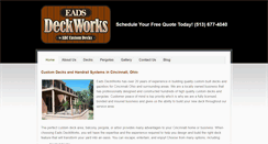 Desktop Screenshot of eadsdeckworks.com